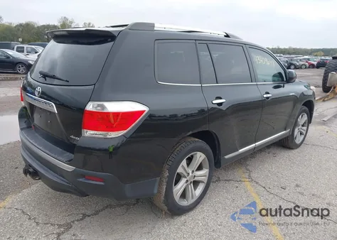 2013 Toyota Highlander Limited V6 from USA, damaged, VIN 5TDDK3EH1DS209620